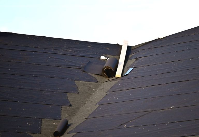 felt roof underlayment for a roof replacement, St Paul